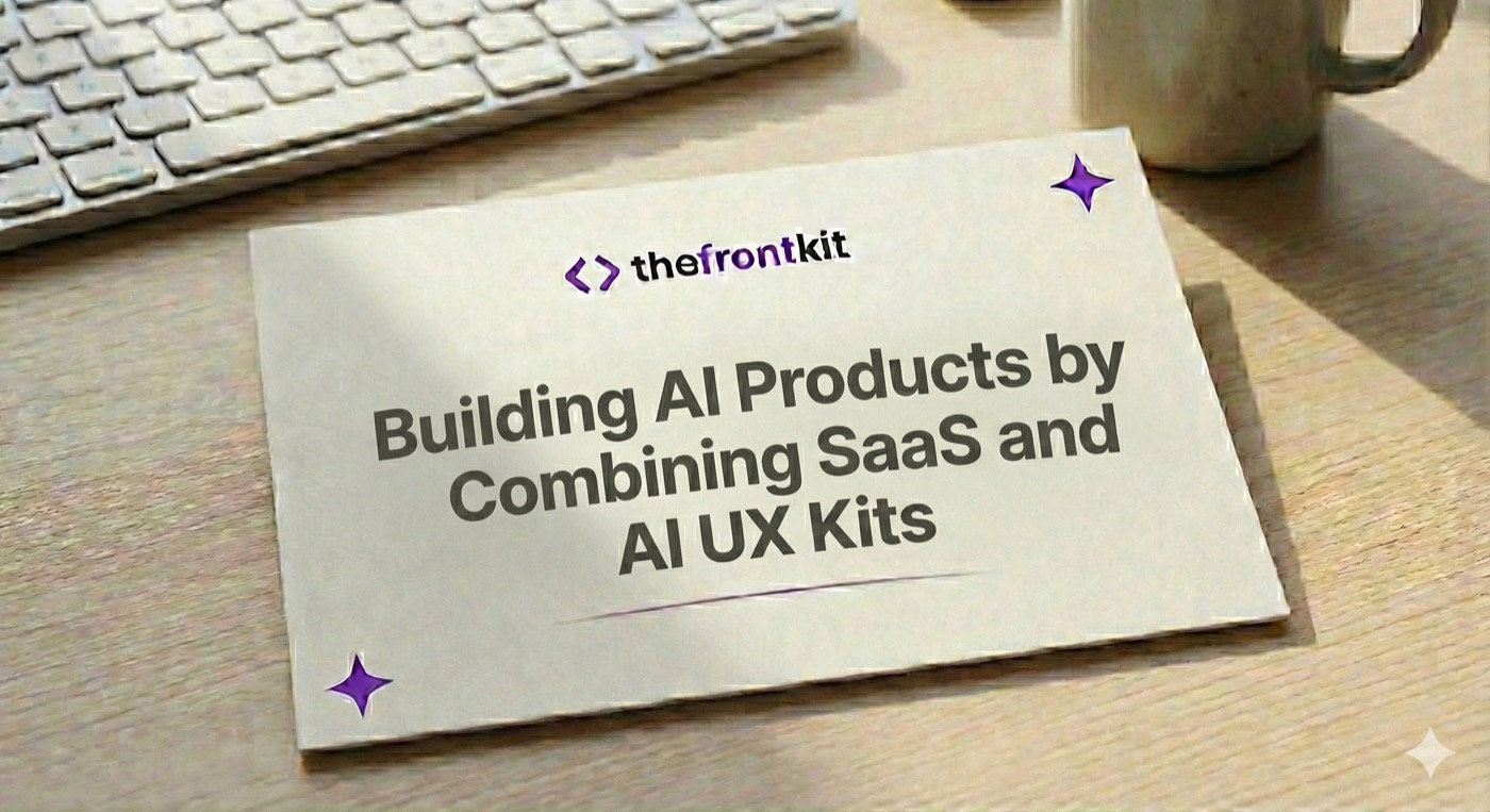 Building AI Products with SaaS & AI UX Kits