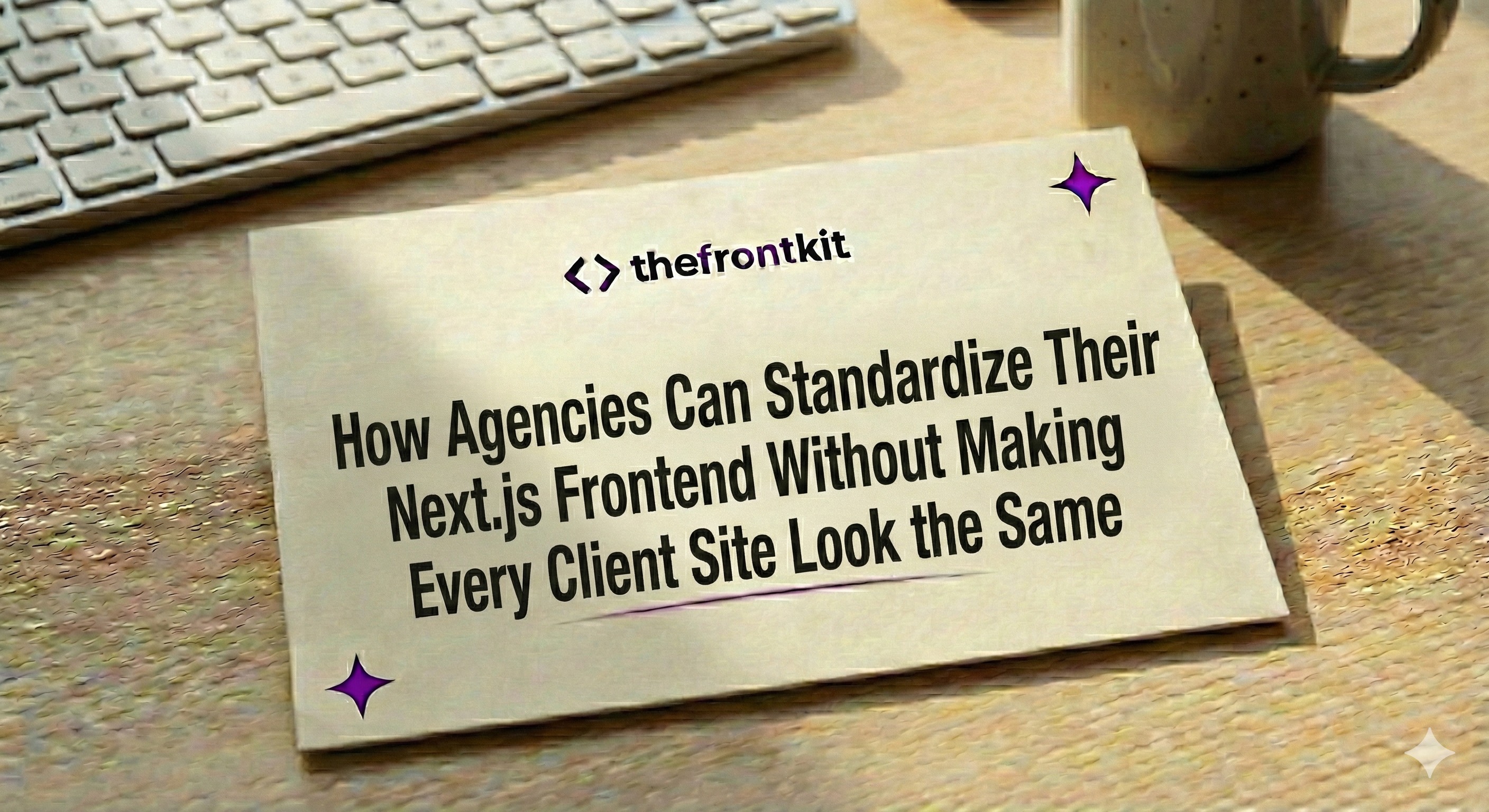 Standardize Next.js Frontends Across Clients